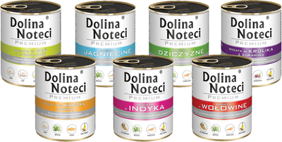 Dolina Noteci PREMIUM mix smaków bez ryb i kurczaka 10x400g