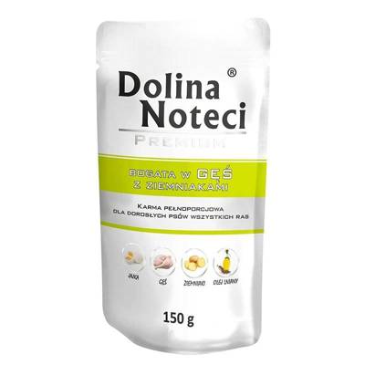 Dolina Noteci Premium Gęś z ziemniakami 10x150g