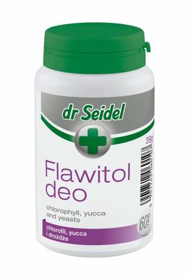 Dr Seidel FLAWITOL Deo Preparat z chlorofilem i Yucca Schidigera 60 tabl.