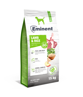 Eminent Lamb&Rice 26/14 15kg 