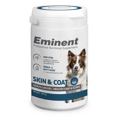 Eminent suplement Skin&Coat 180g-dla zdrowej skóry