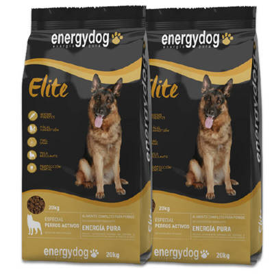 EnergyDog ELITE - wysokoenergetyczna karma dla psów dorosłych 2x20kg 