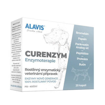 Enzymoterapia ALAVIS™ CURENZYM 20 tab