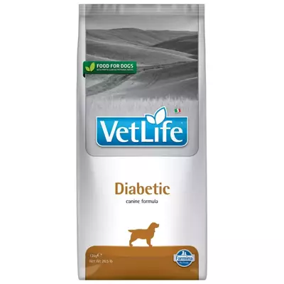 FARMINA Vet Life Dog Diabetic 12kg/ Opakowanie uszkodzone (7403)!!! 