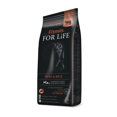 FITMIN For Life Beef & Rice 14kg