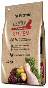 FITMIN Purity Kitten 10kg \ Opakowanie uszkodzone (6206) !!! 