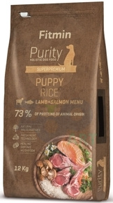 FITMIN Purity Puppy Lamb, Salmon & rice 11,5kg/Opakowanie uszkodzone (1522) !!! 