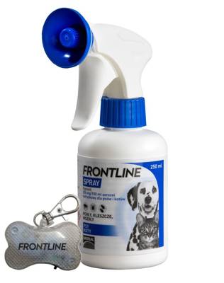 FRONTLINE Spray 250ml + Zawieszka świecąca Gratis!
