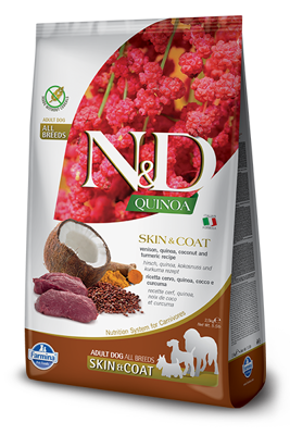 Farmina N&D Quinoa canine SKIN & COAT VENISON  7kg