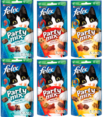 Felix Party MIX SMAKÓW 12x60g