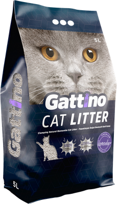 Gattino Lavender Scented Cat litter 5L