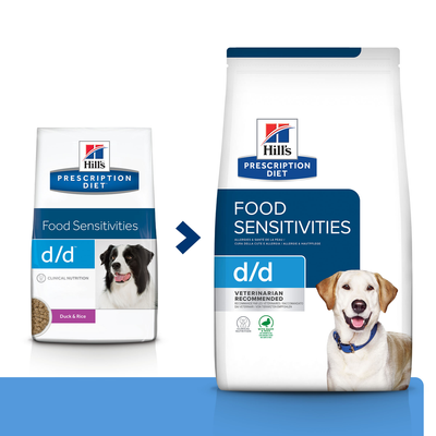 HILL'S PD Prescription Diet Canine d/d Kaczka i Ryż (Duck and Rice) 2kg
