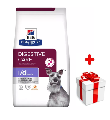HILL'S PD Prescription Diet Canine i/d Low Fat 12kg  + niespodzianka dla psa GRATIS!