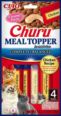 INABA  Cat Meal Topper Chicken Recipe 4x14 (56g)