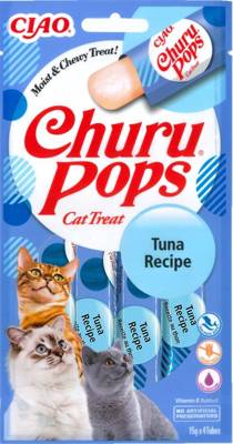 INABA  Churu Pops dla kota o smaku tuńczyka 4x15g