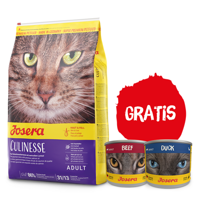 JOSERA Culinesse 10kg + 2x puszka 200g GRATIS!!