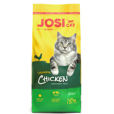 JOSERA JosiCat Crunchy Chicken 18kg/Opakowanie uszkodzone (2770) !!! 