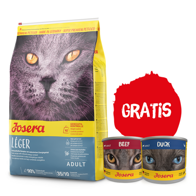 JOSERA Leger 10kg + 2x puszka 200g GRATIS!!