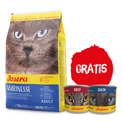 JOSERA Marinesse 10kg + 2x puszka 200g GRATIS!!