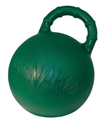 KERBL Piłka aromatyzowana do zabawy dla konia kolor  zielony, jabłkowa