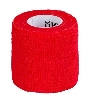 Kerbl Samoprzylepny bandaż EquiLastic, 5 cm, czerwony