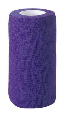 Kerbl Samoprzylepny bandaż EquiLastic, 7,5 cm, fioletowy