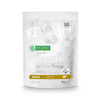 NATURES PROTECTION Superior Care White Dogs Adult 400g