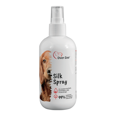 OVER ZOO Silk Spray - płyn ułatwiający rozczesywanie sierści dla psa 250ml