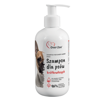 OVER ZOO szampon dla psów krótkowłosych 250ml
