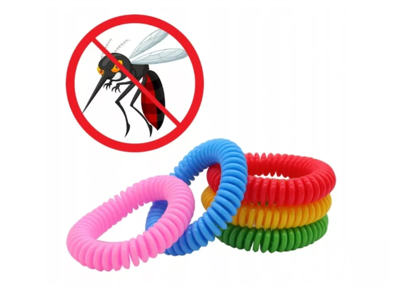 Opaska na komary odstraszacz bransoletka dla dzieci