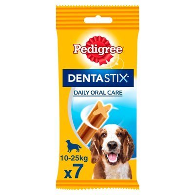 PEDIGREE DentaStix (średnie rasy) przysmak dentystyczny dla psów 7szt. - 180g