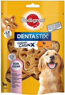 PEDIGREE Dentastix Chewy ChunX Maxi 68g – dentystyczne przysmaki dla dorosłego psa ras średnich i dużych