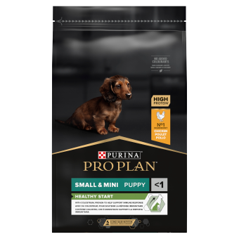 PRO PLAN Healthy Start Small & Mini Puppy Karma dla szczeniąt bogata w kurczaka 7kg\ Opakowanie uszkodzone (953,1006,1322,1709,1604) !!! 