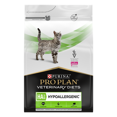 PRO PLAN Veterinary Diets HA St/Ox Hypoallergenic Karma sucha dla kota 2,8kg//Opakowanie uszkodzone (3132)!!!