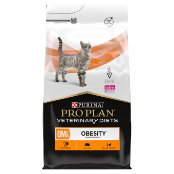 PRO PLAN Veterinary Diets OM St/Ox Obesity Management Karma sucha dla kota 4,9kg//Opakowanie uszkodzone (362,2557) !!! 