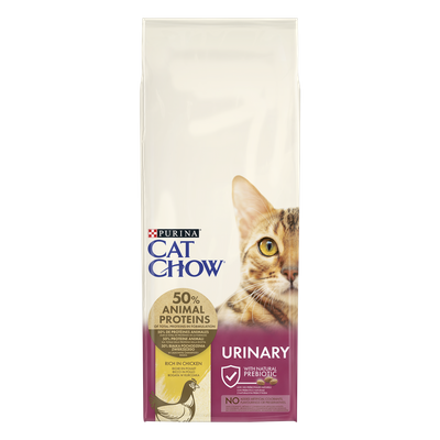 PURINA Cat Chow Urinary Karma bogata w kurczaka 15kg\ Opakowanie uszkodzone (3011) !!!  