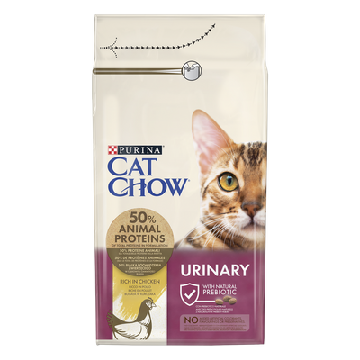 PURINA Cat Chow Urinary Karma bogata w kurczaka 1kg/Opakowanie uszkodzone (3375) !!! 