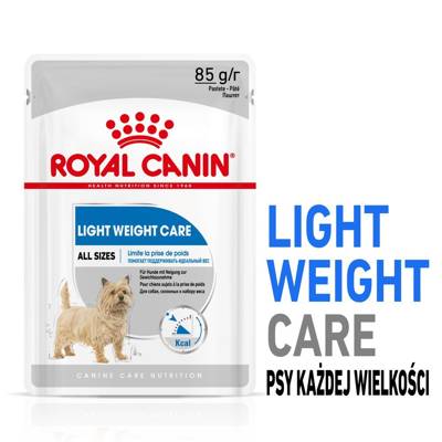 ROYAL CANIN CCN Light Weight Care 12x85g karma mokra - pasztet dla psów dorosłych z tendencją do nadwagi