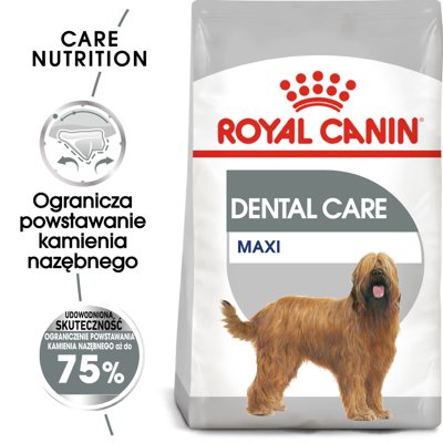 ROYAL CANIN CCN Maxi Dental Care 8,5kg karma sucha dla psów dorosłych, ras dużych, redukująca powstawanie kamienia nazębnego/ Opakowanie uszkodzone (2098) !!!! 