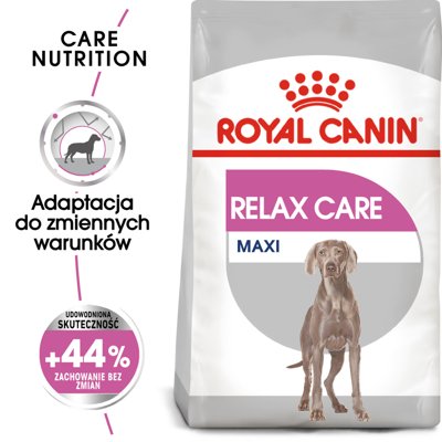 ROYAL CANIN CCN Maxi Relax Care 8kg karma sucha dla psów dorosłych, ras dużych, narażonych na działanie stresu \ Opakowanie uszkodzone (5400) !!! 