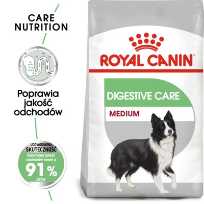 ROYAL CANIN CCN Medium Digestive Care 3kg karma sucha dla psów dorosłych, ras średnich o wrażliwym przewodzie pokarmowym
