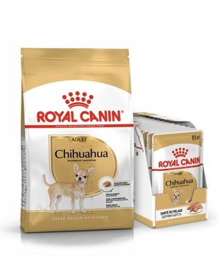 ROYAL CANIN Chihuahua 28 Adult 1,5kg + 12x Chihuahua Adult 85g