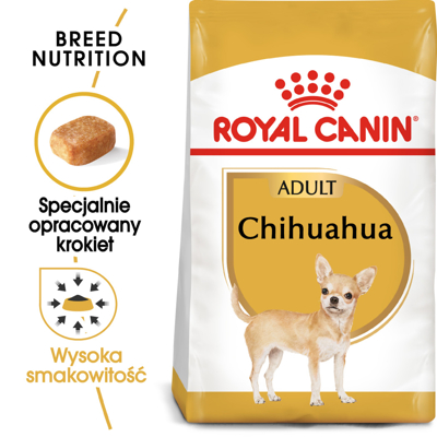 ROYAL CANIN Chihuahua Adult 1,5kg karma sucha dla psów dorosłych rasy chihuahua 