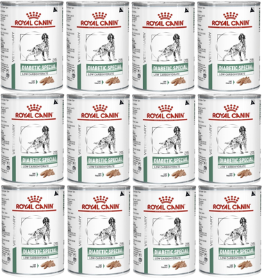 ROYAL CANIN Diabetic Special Low Carbohydrate 12x410g puszka