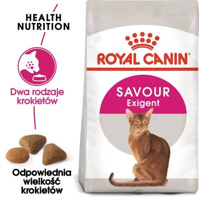ROYAL CANIN  Exigent Savour 35/30 Sensation 10kg karma sucha dla kotów dorosłych, wybrednych, kierujących się teksturą krokieta