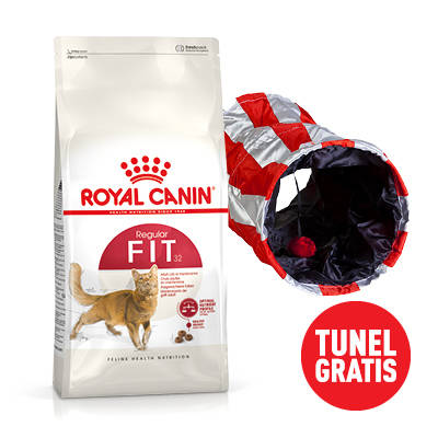 ROYAL CANIN  FIT 32 10kg karma sucha dla kotów dorosłych, wspierająca idealną kondycję + Tunel dla kota GRATIS!