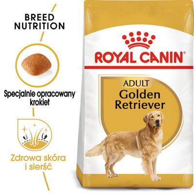 ROYAL CANIN Golden Retriever Adult 11,5kg karma sucha dla psów dorosłych rasy golden retriever/ Opakowanie uszkodzone (2592) !!! 