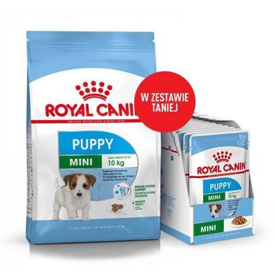 ROYAL CANIN Mini Puppy 4kg + 12x85g saszetka