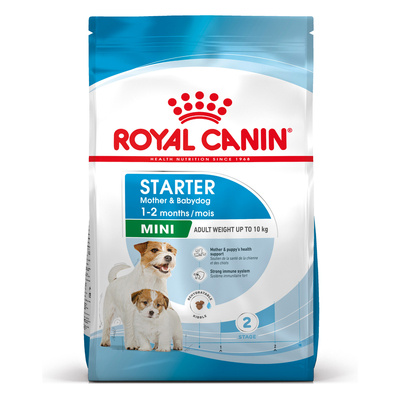 ROYAL CANIN Mini Starter Mother & Babydog 8kg karma sucha dla suk w ciąży i okresie laktacji oraz szczeniąt, od 4 do 8 tygodnia, ras małych 