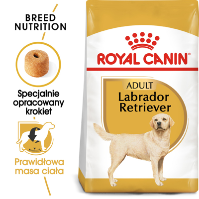 ROYAL CANIN®   Labrador Retriever Adult 12 kg karma sucha dla psów dorosłych do 5. roku życia, rasy labrador retriever